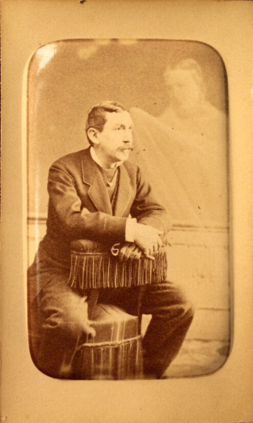 Buguet - Man and Spirit Spirit Photograph