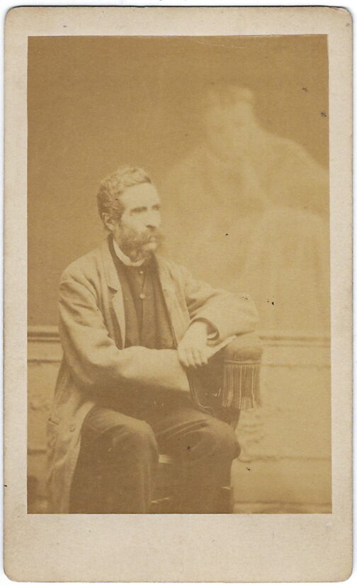 Buguet Man and Spirit Spirit Photograph