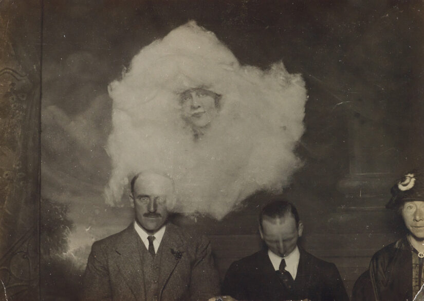 Craig-Falconer-and-Couple-and-Spirit Spirit Photograph