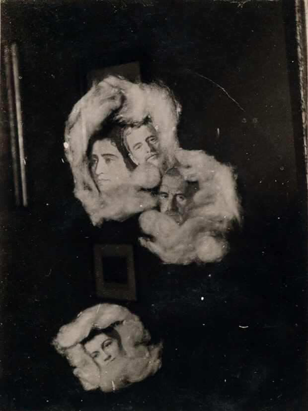 Falconer Brothers and 4 Spirits Spirit Photograph