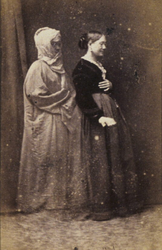 Hudson - Georgiana Houghton and Spirit of Aunt Spirit Photograph