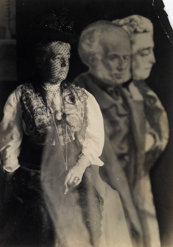 Keeler Women and 2 Spirits Spirit Photograph