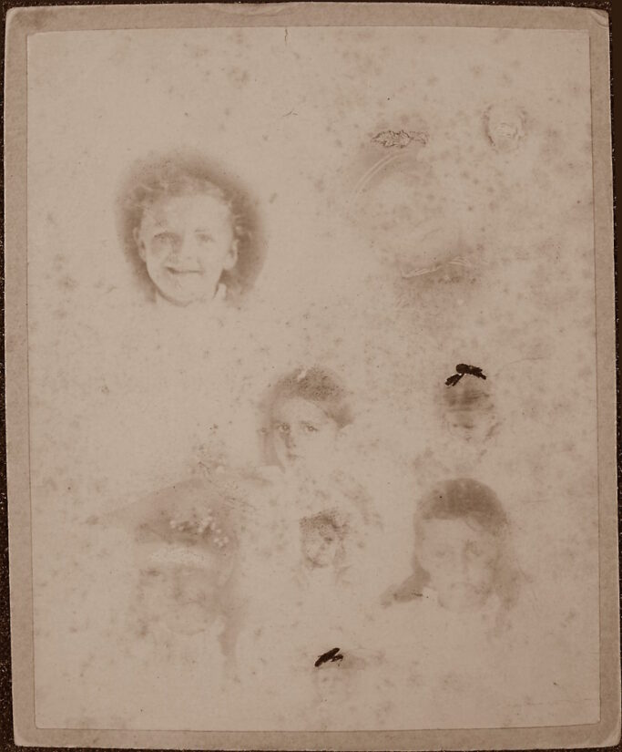 Unknown - 9 Spirits Spirit Photograph