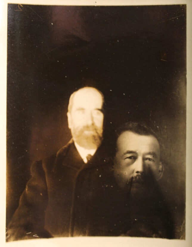 Wyllie - John Auld and Spirit of Brother in Law Spirit Photograph
